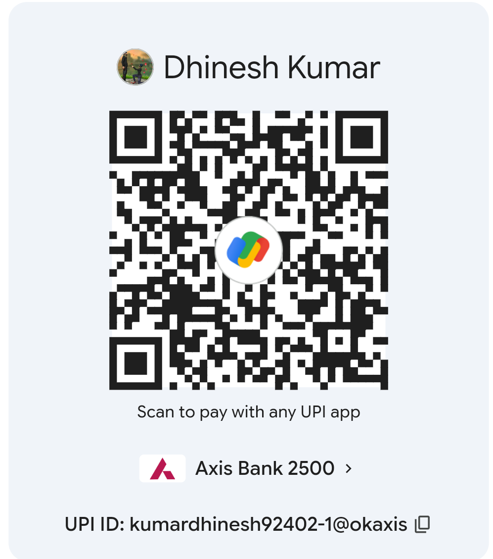 UPI QR code for payment